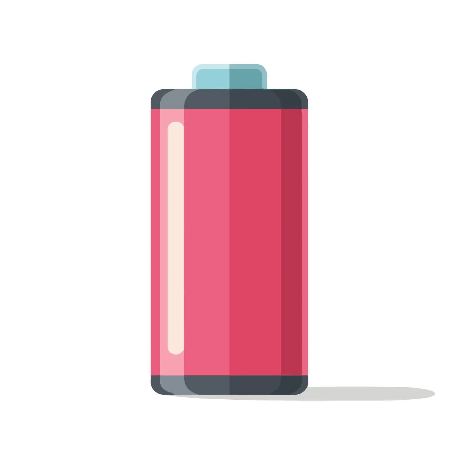 Battery Icon Flat Vector Style — free download from Dotvec