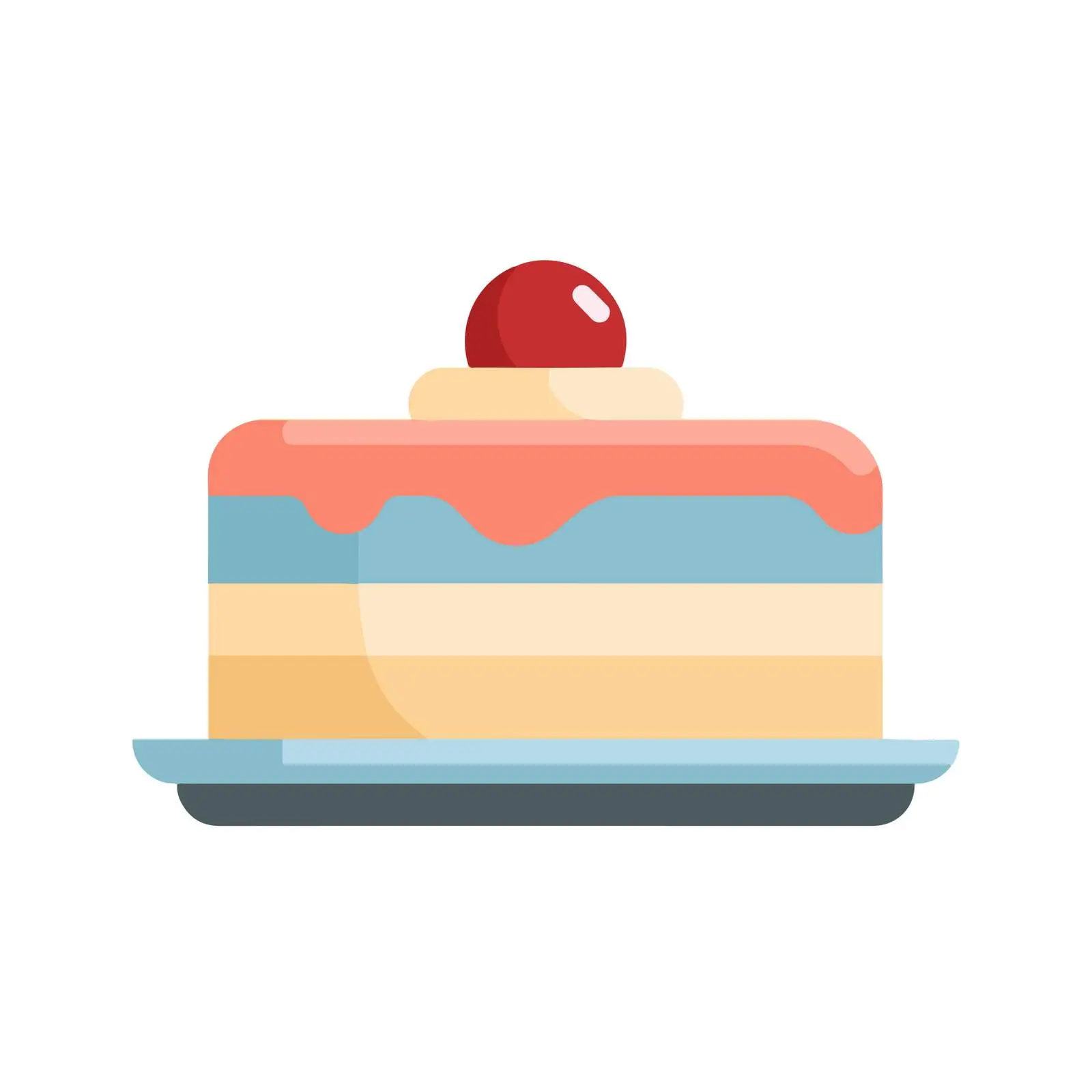 Classic Cake Icon — free download from Dotvec