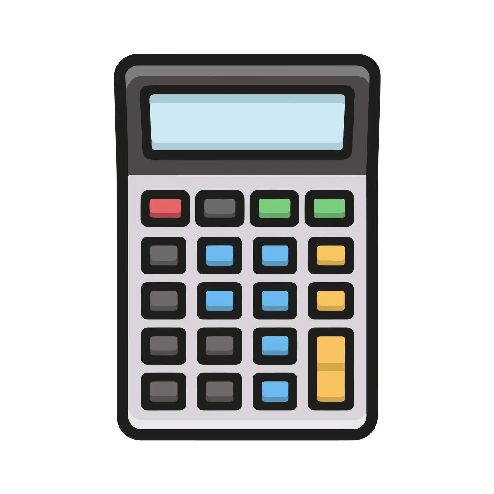Calculator Icon — free download from Dotvec
