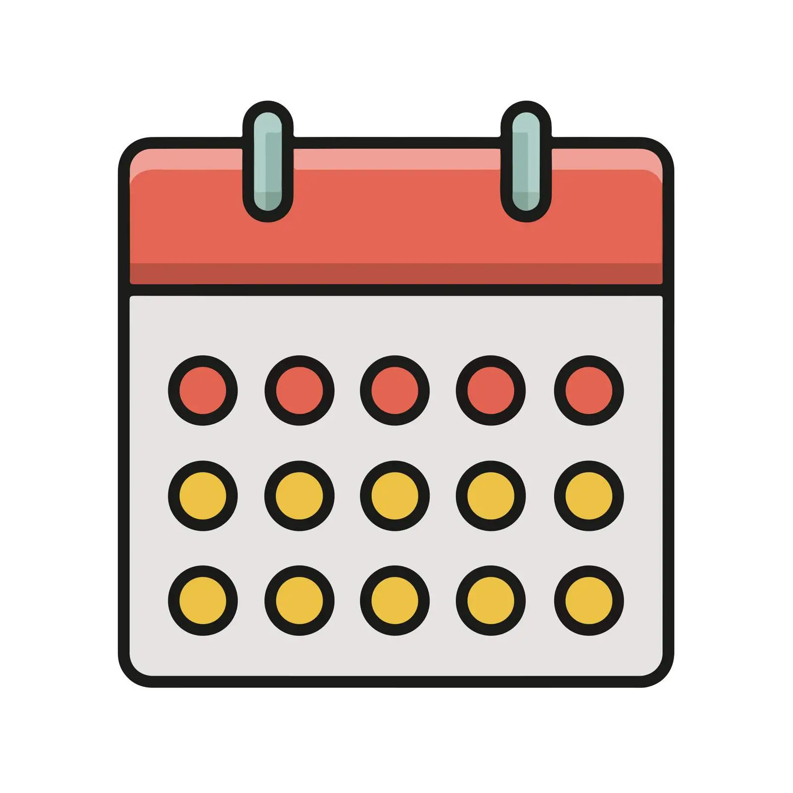 Calendar Vector Icon — free download from Dotvec