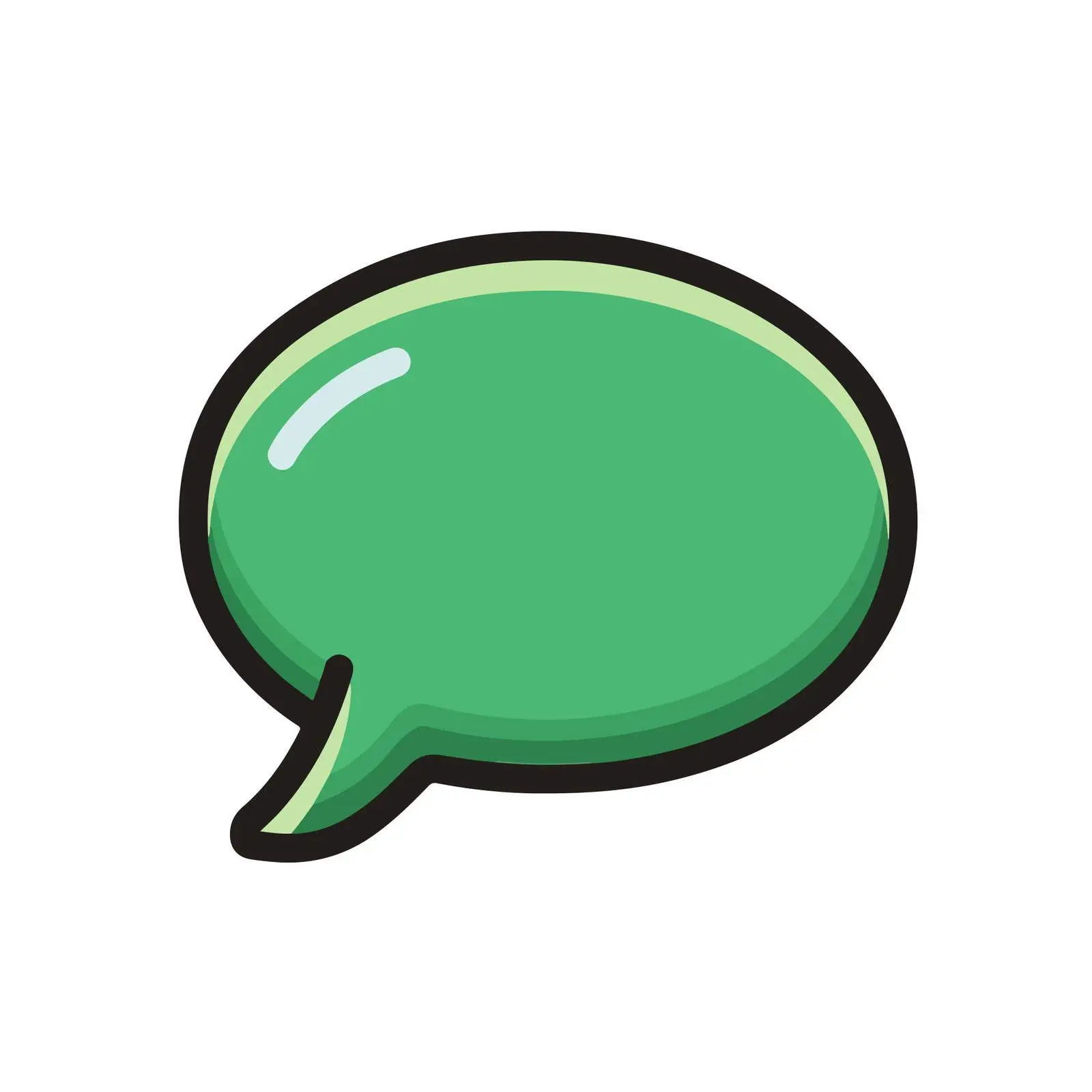 Chat Bubble Icon — free download from Dotvec
