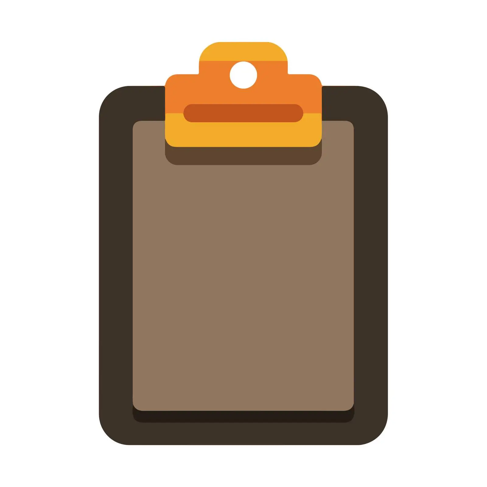 Clipboard Icon in Flat Vector Style — free download from Dotvec