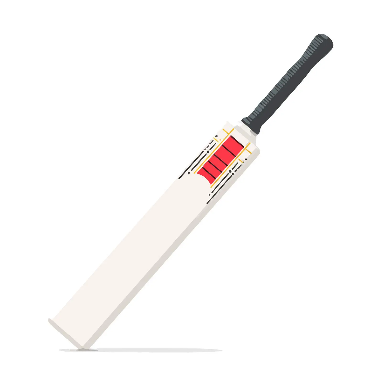 Cricket Bat Icon — free download from Dotvec