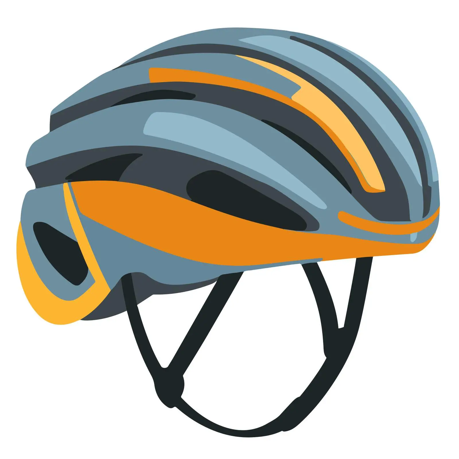 Cycling Helmet Outline Icon — free download from Dotvec