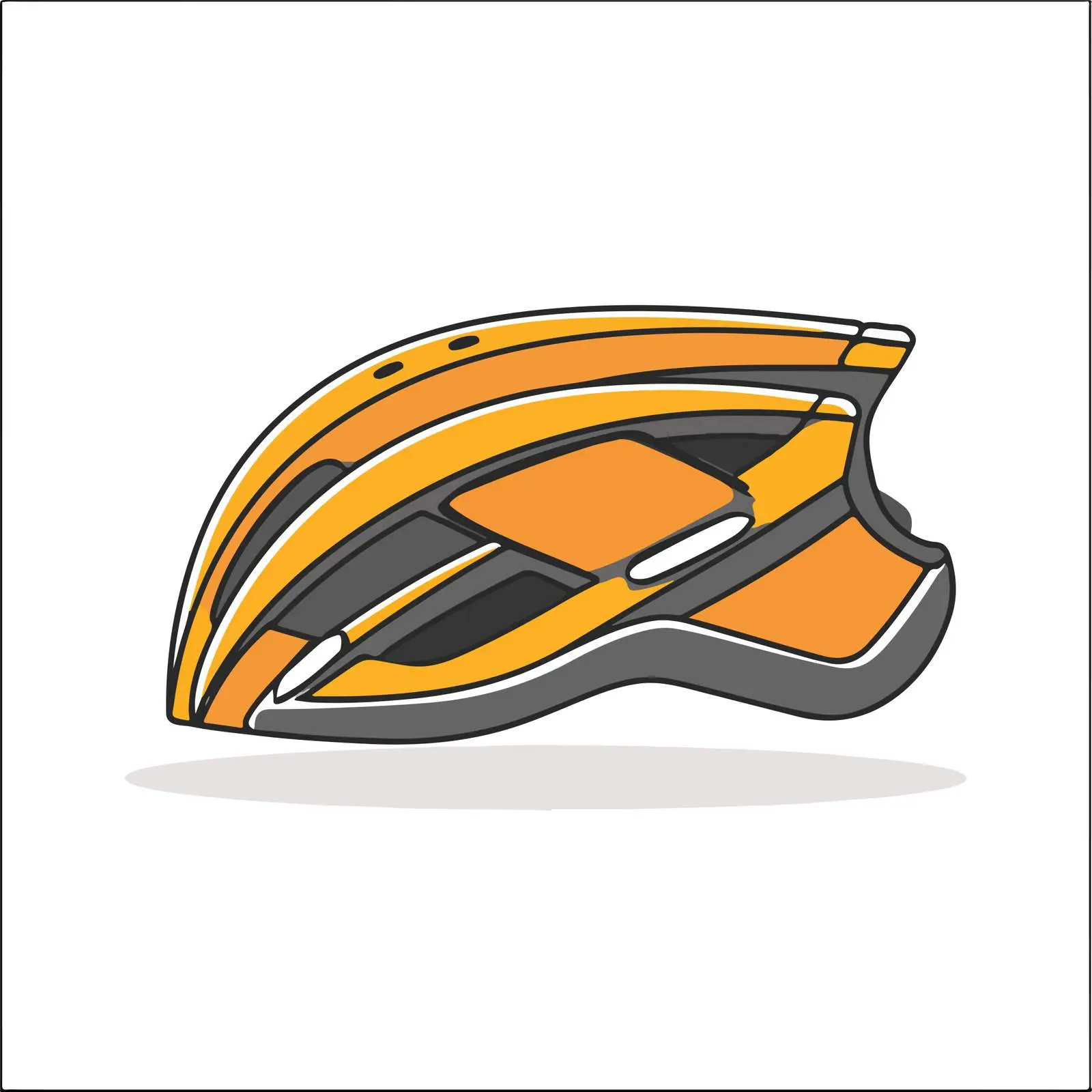 Cycling Helmet Icon — free download from Dotvec