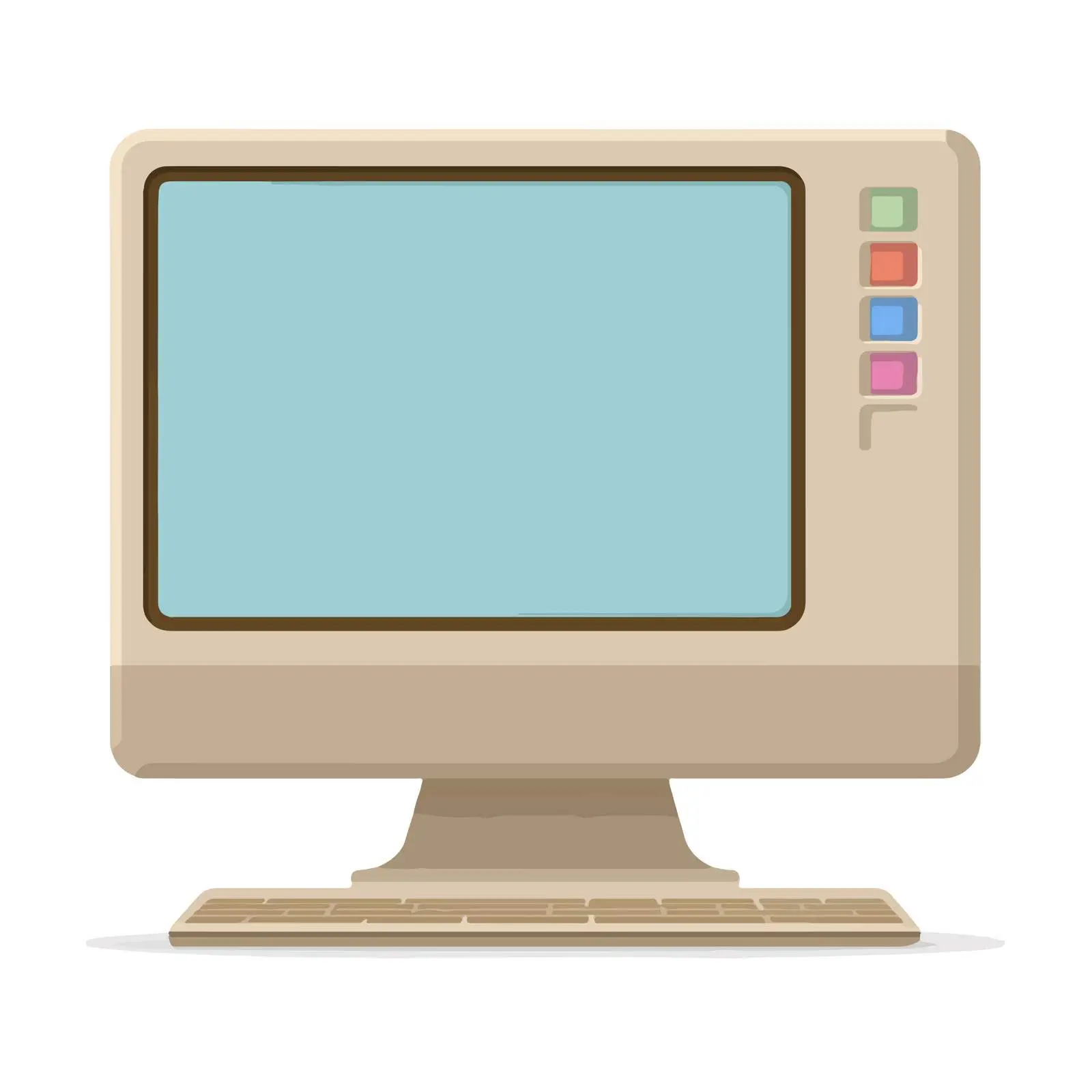 Desktop Computer Icon — free download from Dotvec