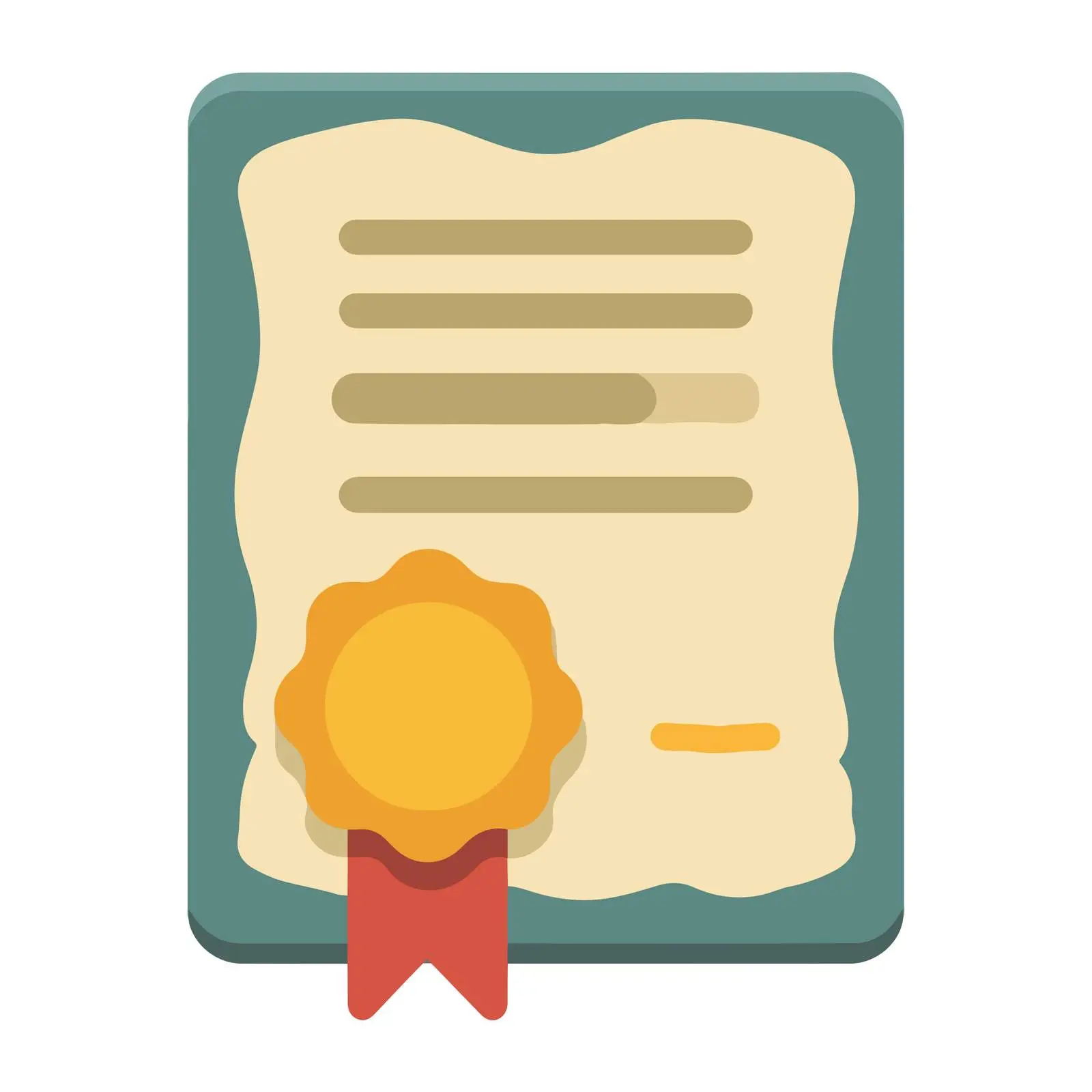 Classic Diploma Certificate Icon — free download from Dotvec