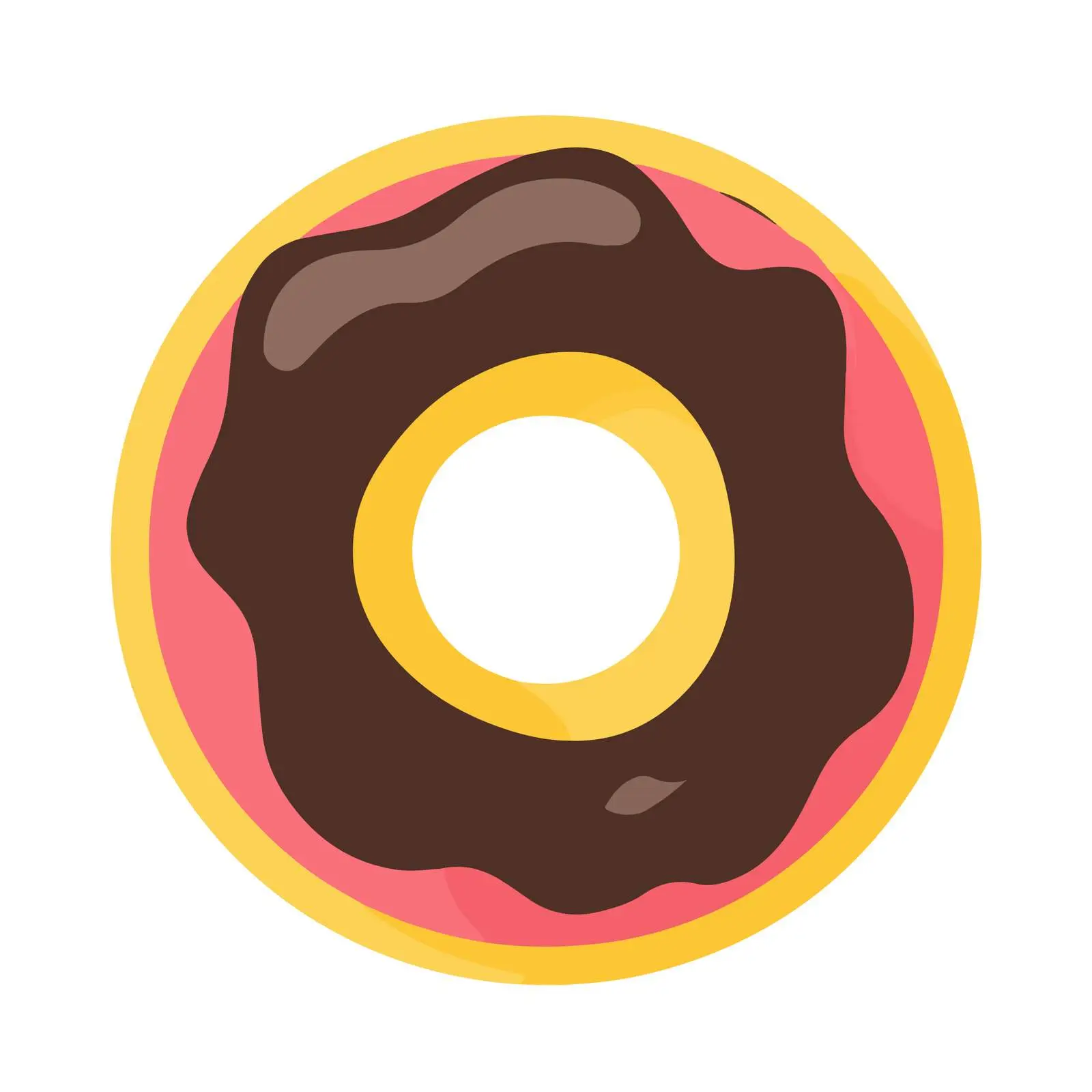 Donut Icon Flat Style — free download from Dotvec