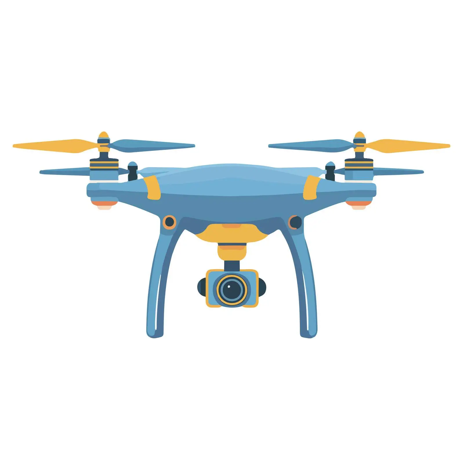 Drone Flat Icon Design — free download from Dotvec