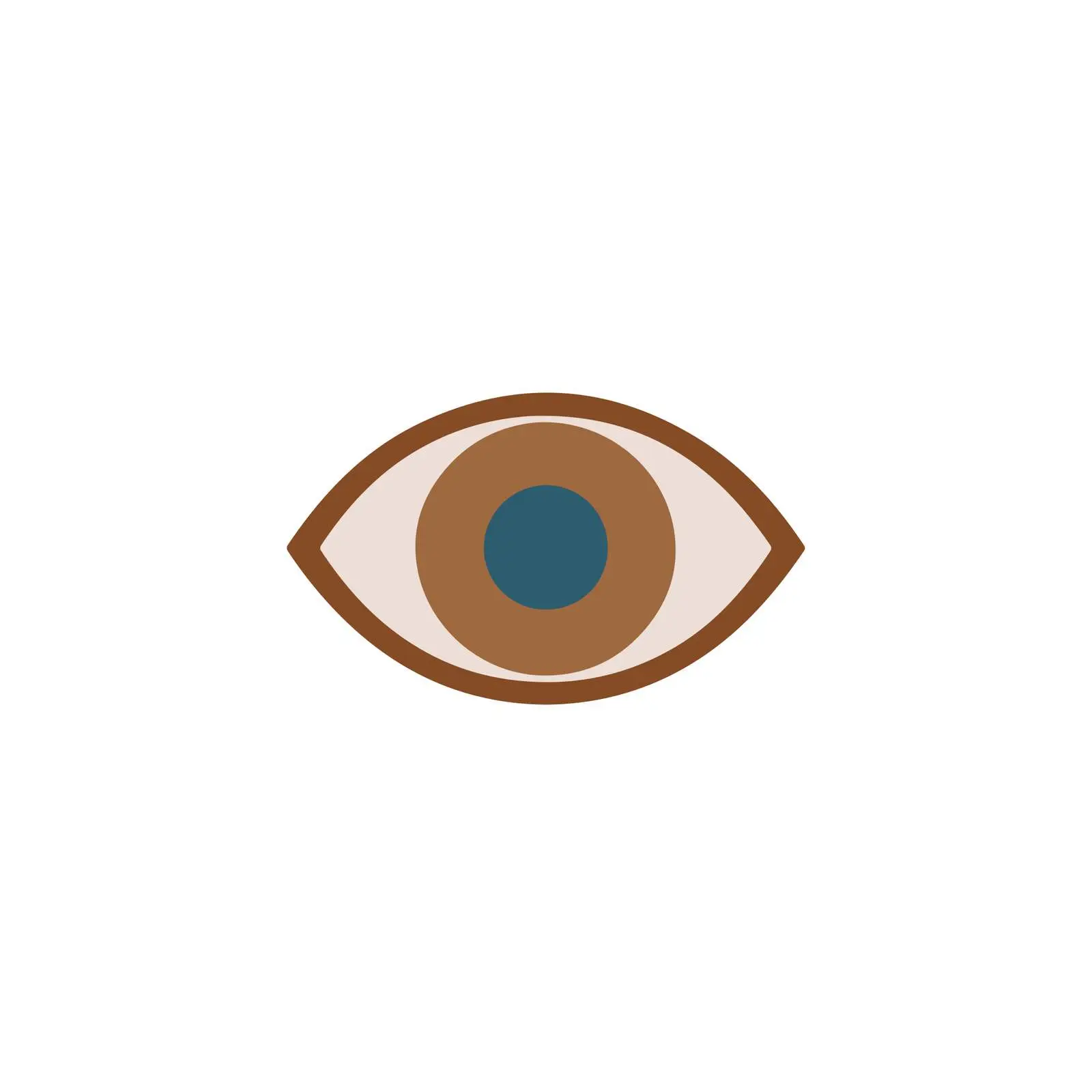 Minimal Eye Icon — free download from Dotvec