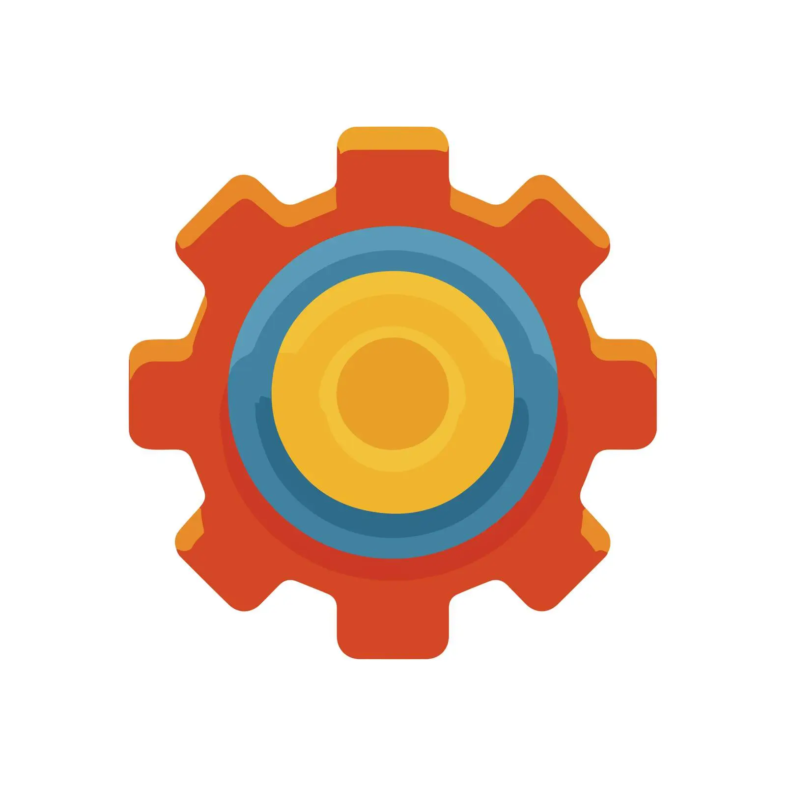 Gear Icon for Tech Enthusiasts — free download from Dotvec