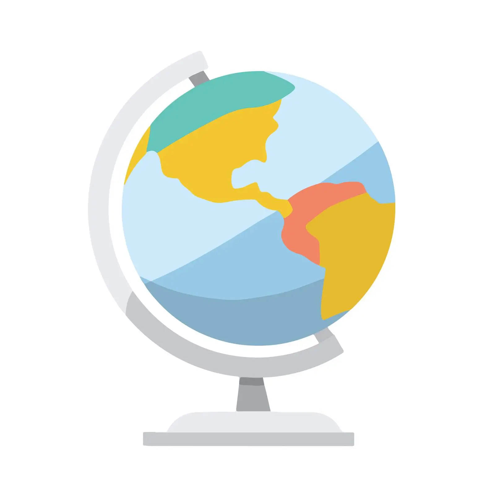 Flat Globe Icon — free download from Dotvec