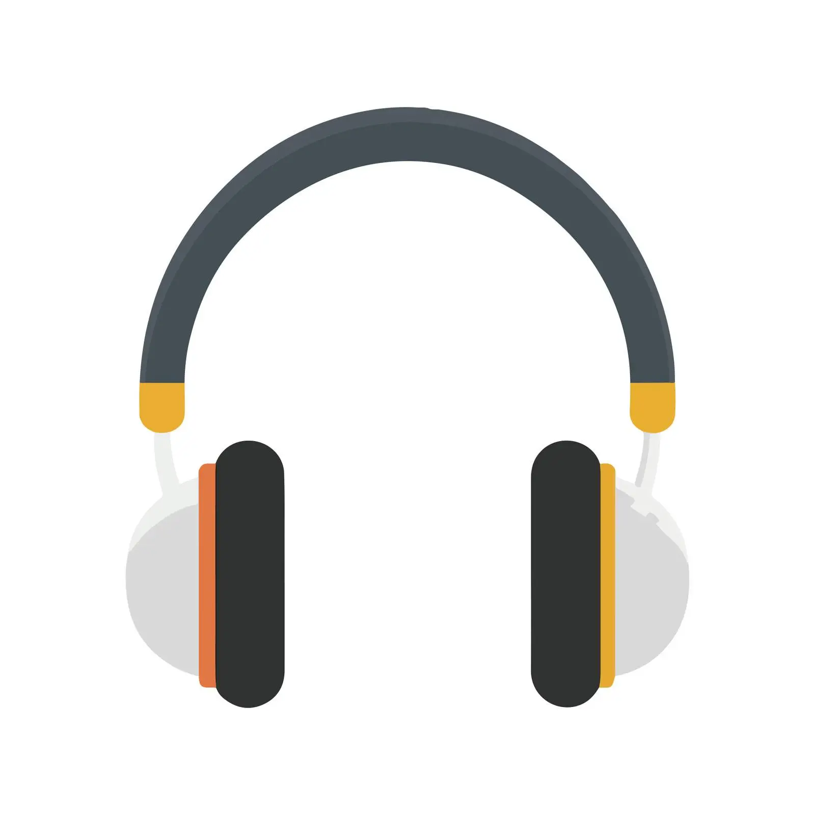 Headphones Flat Icon — free download from Dotvec