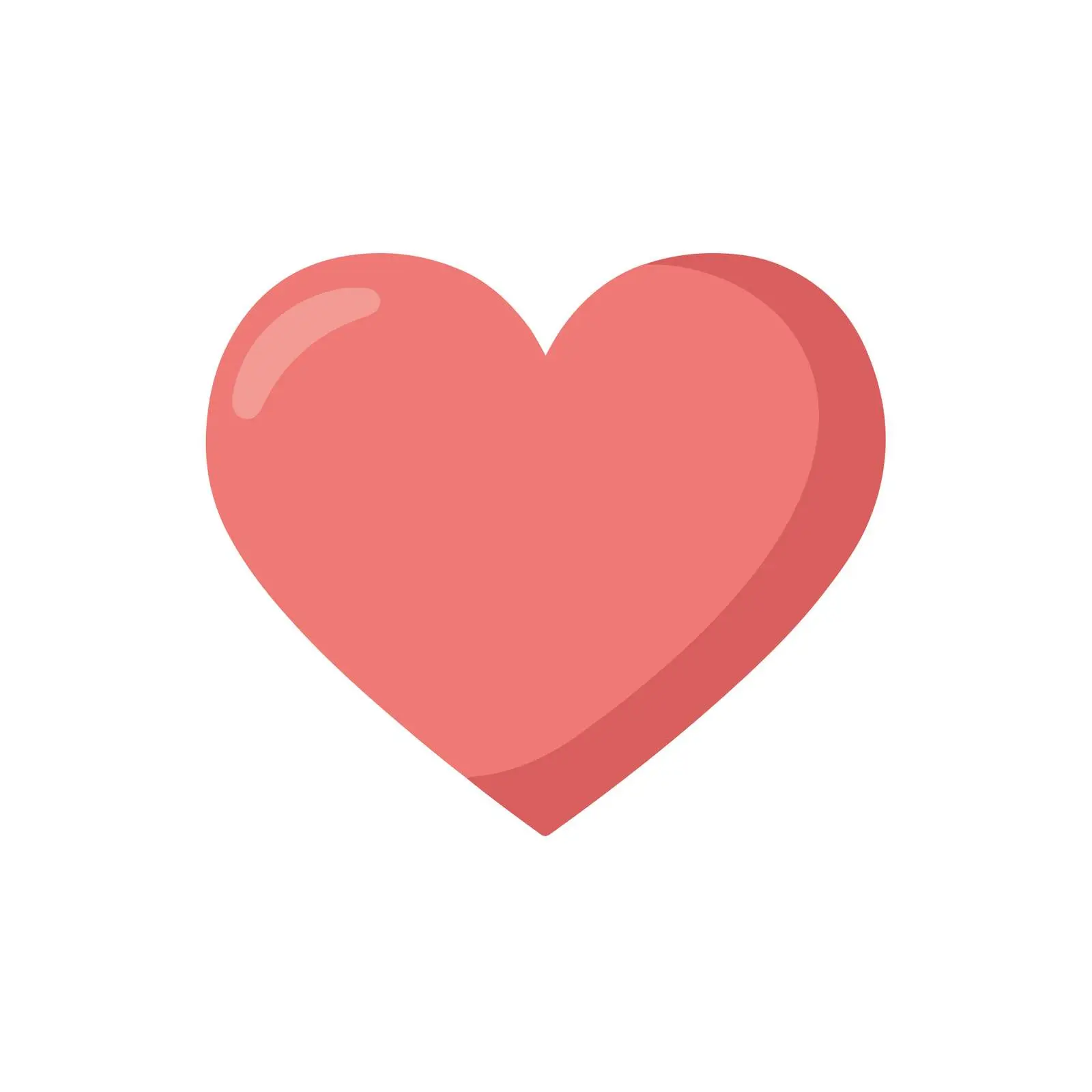 Heart Icon Classic Style — free download from Dotvec