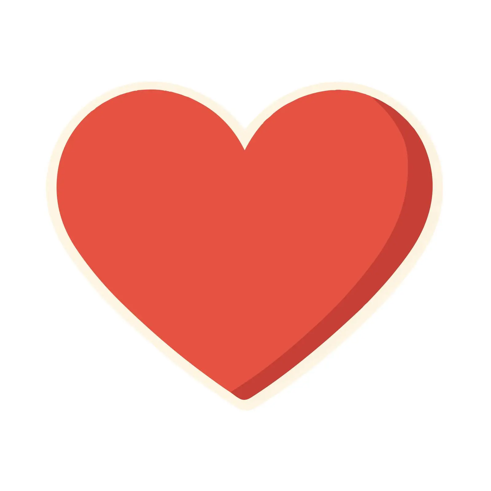 Classic Heart Icon — free download from Dotvec
