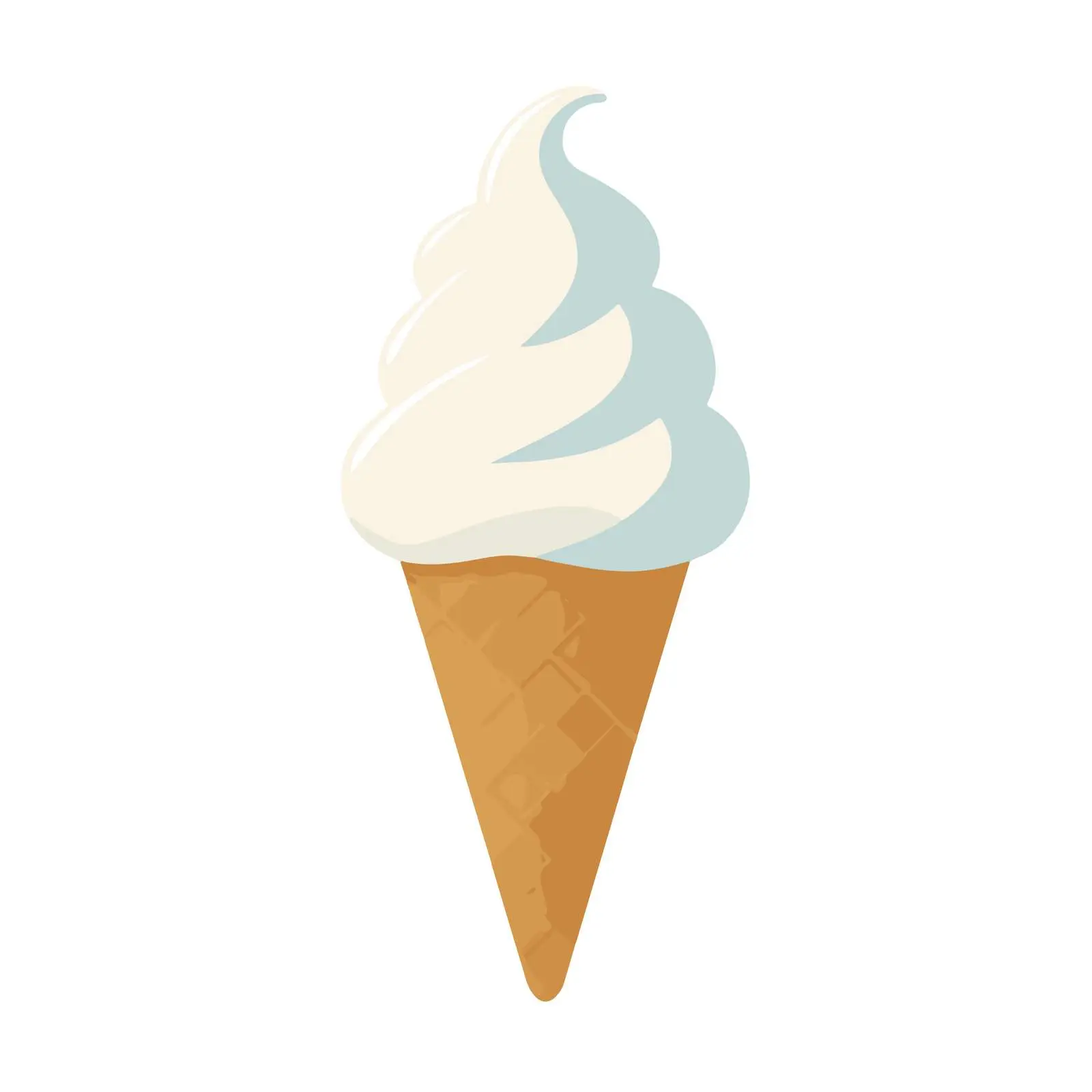 Minimal Ice Cream Cone Icon — free download from Dotvec