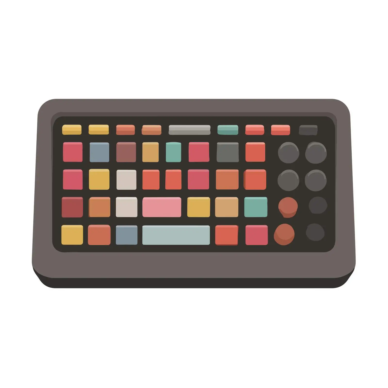 Keyboard Flat Vector Icon Usage — free download from Dotvec