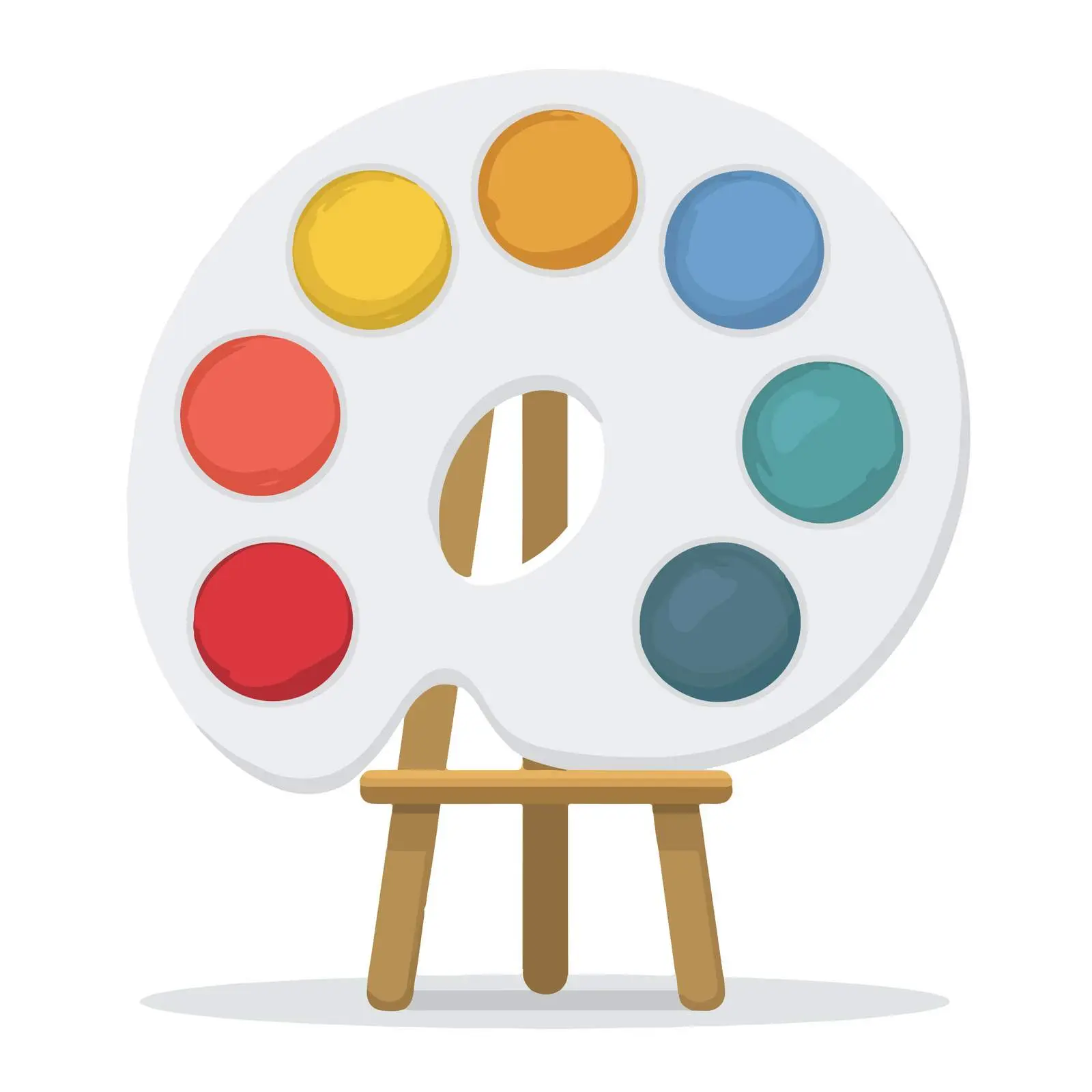 Palette Icon for Designers — free download from Dotvec