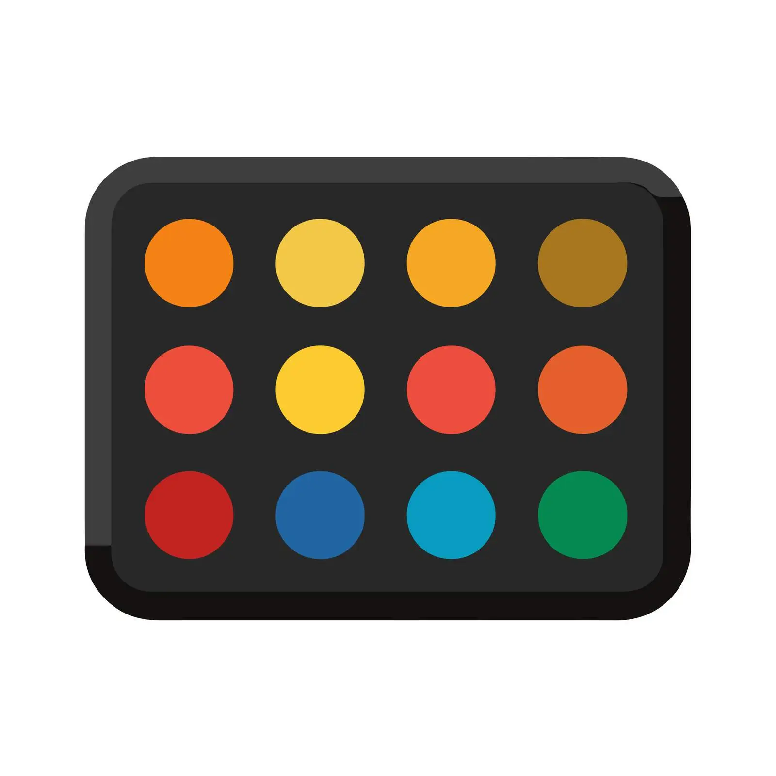 Palette Icon for Designers — free download from Dotvec