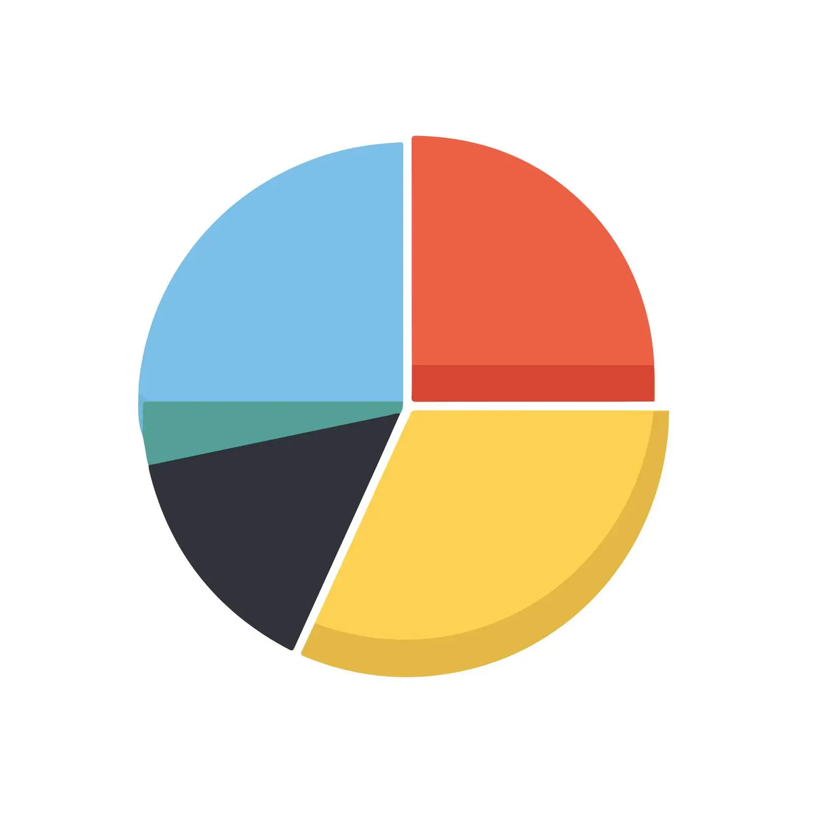 Pie Chart Icon — free download from Dotvec