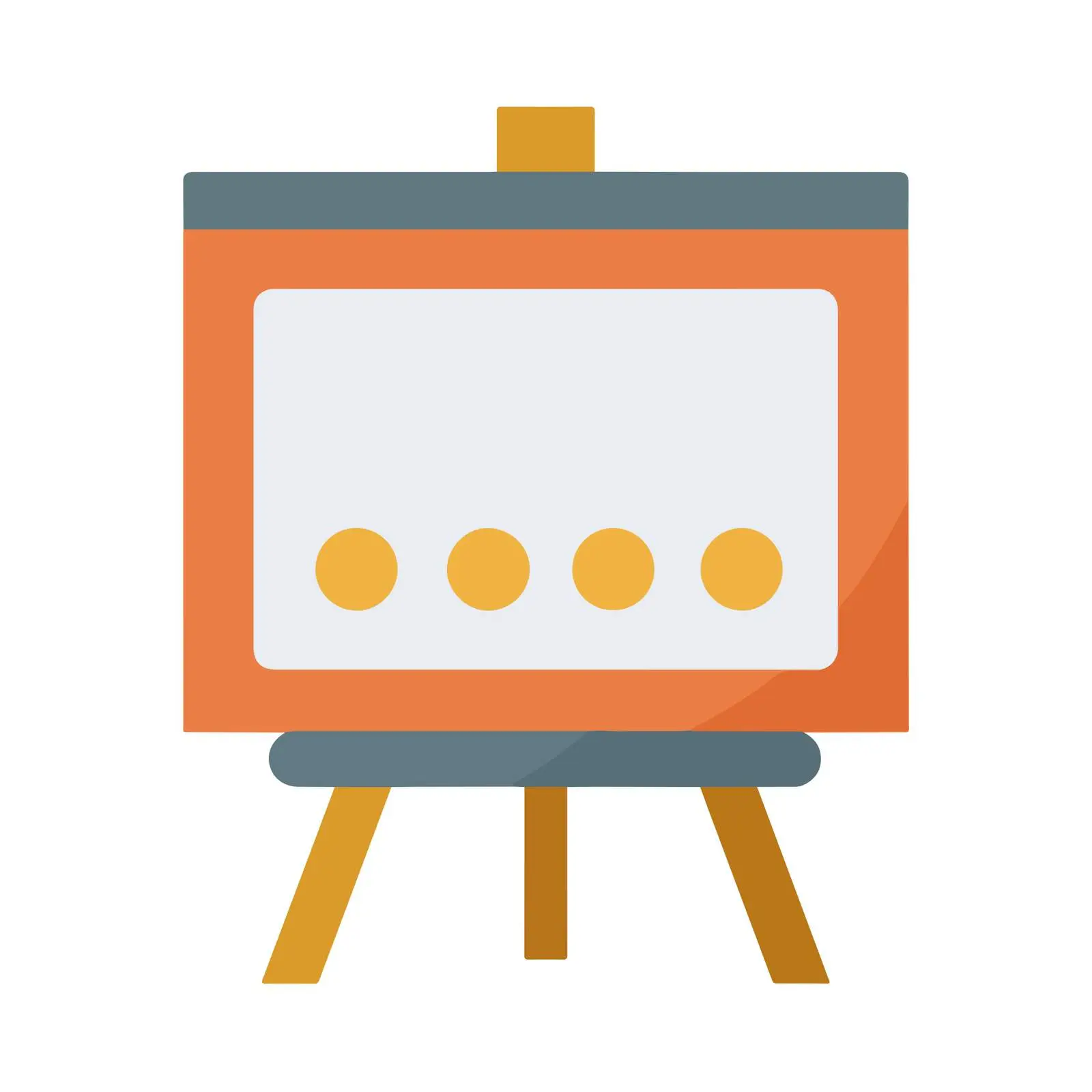 Presentation Board Icon — free download from Dotvec