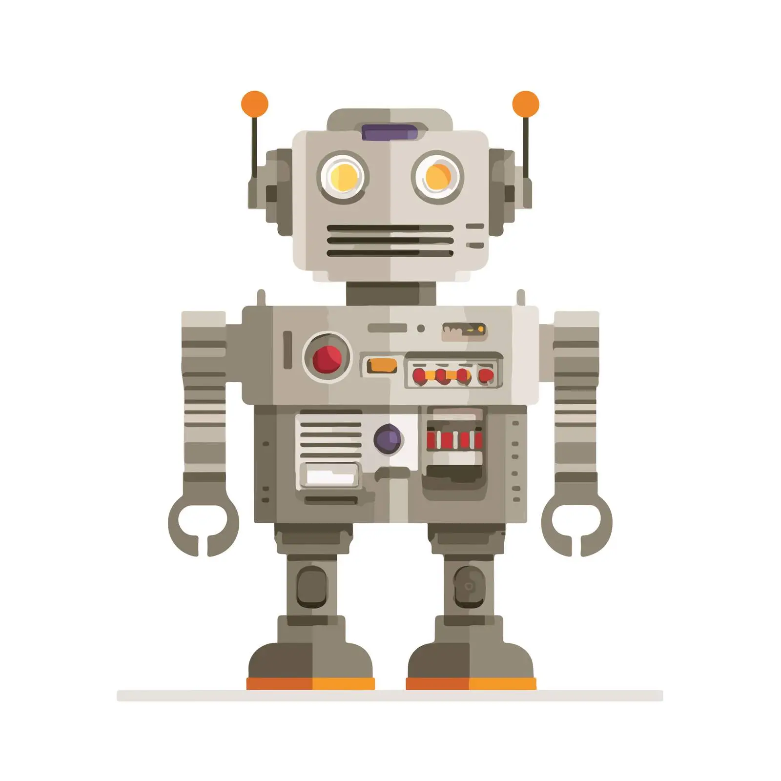 Robot Icon Design — free download from Dotvec