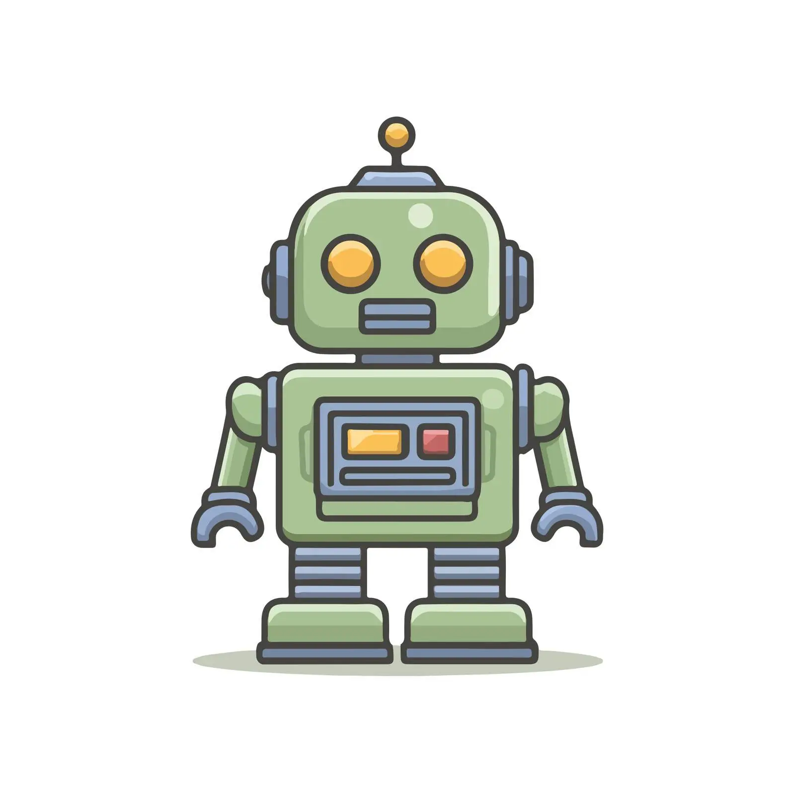 Robot Icon Design — free download from Dotvec