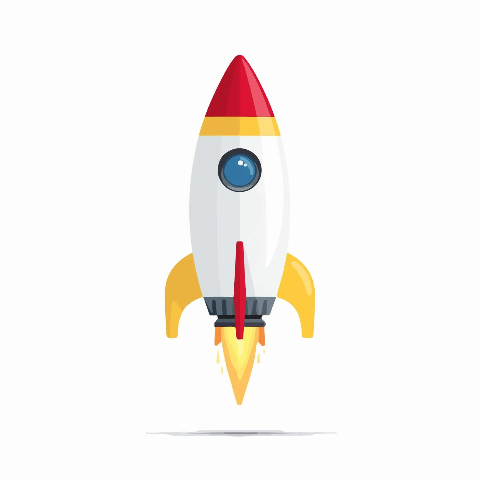 Rocket Icon Illustration — free download from Dotvec