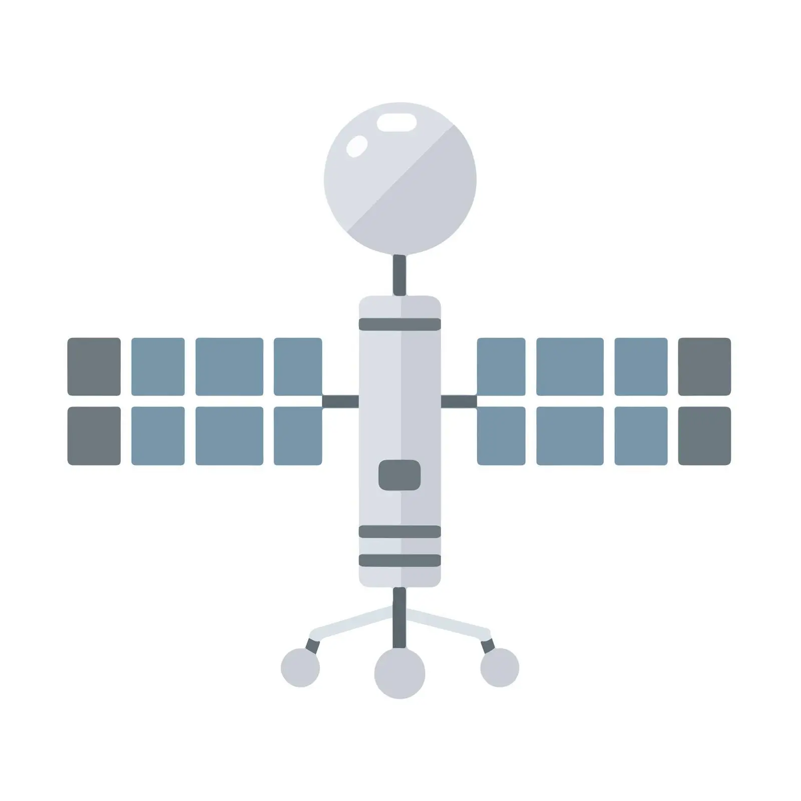 Satellite Icon for Technology Designs – free telemetry image from Dotvec
