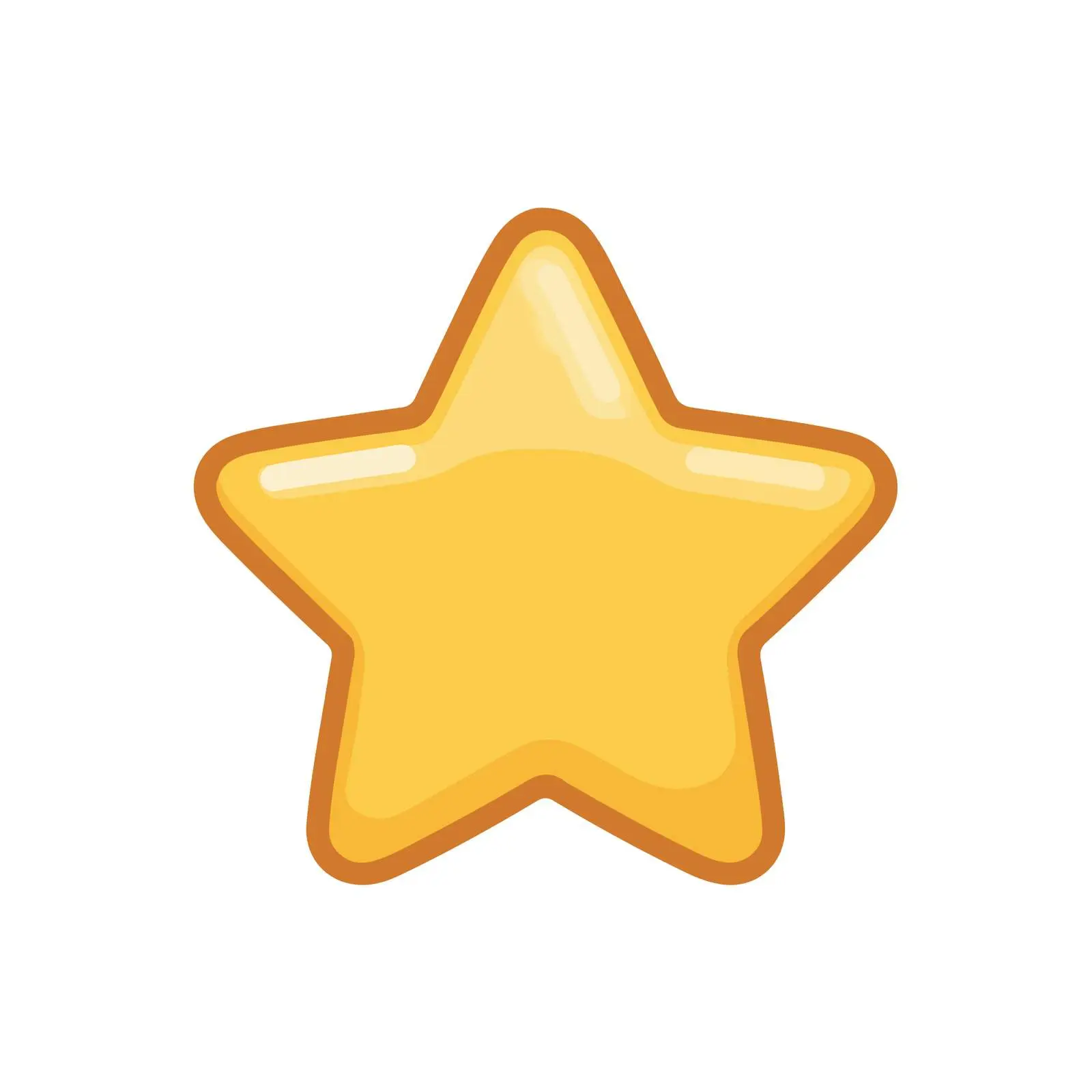 Star Icon in Flat Vector Style — free download from Dotvec