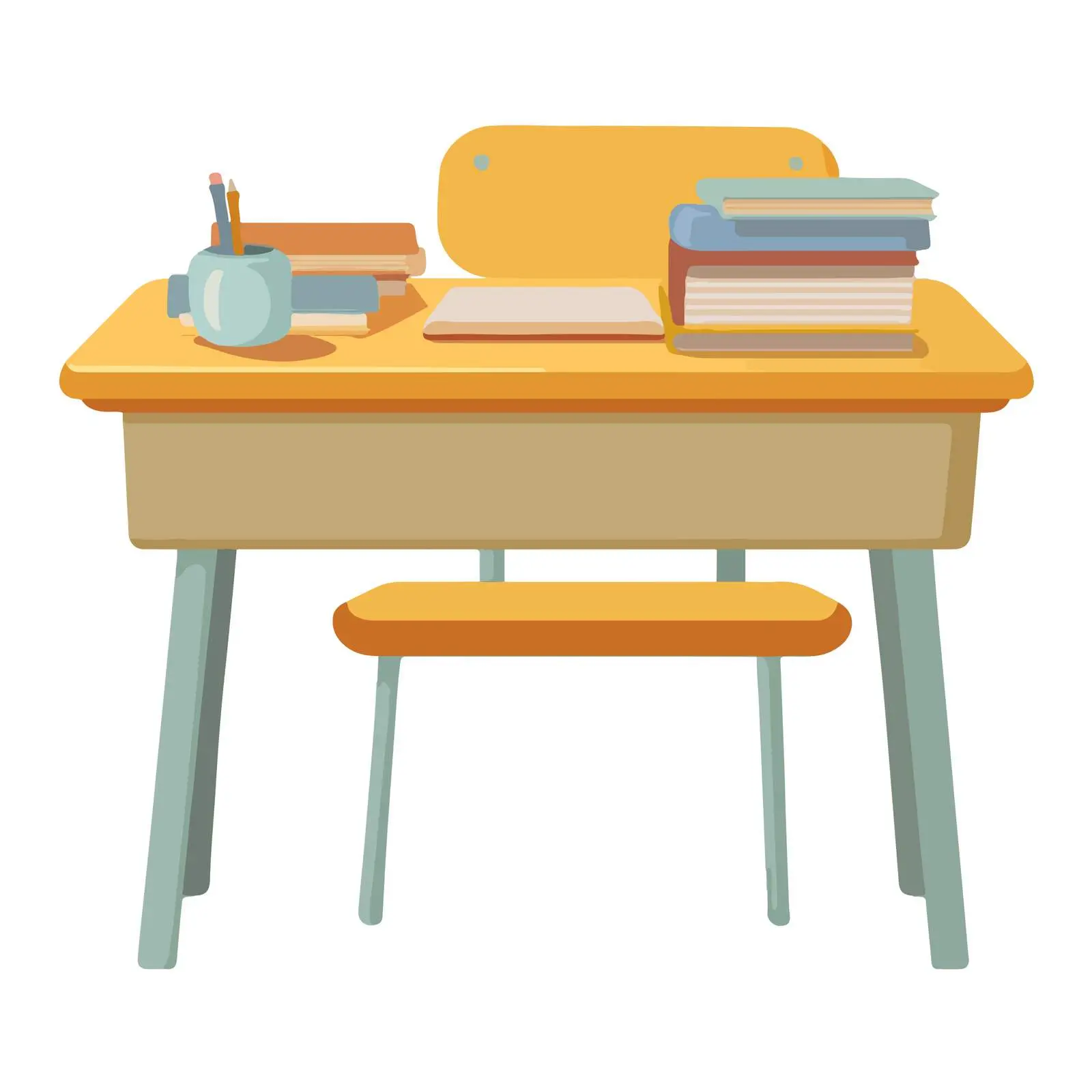 Student Desk Vector Icon — free download from Dotvec