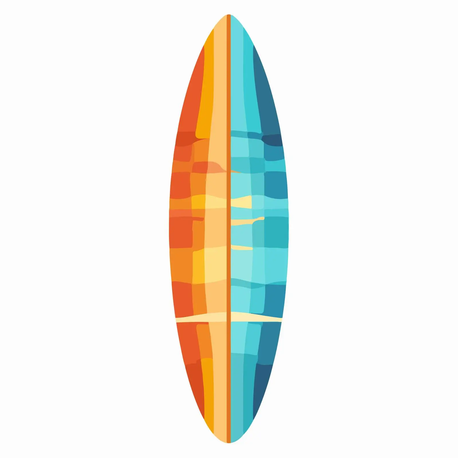 Minimal Surfboard Icon — free download from Dotvec