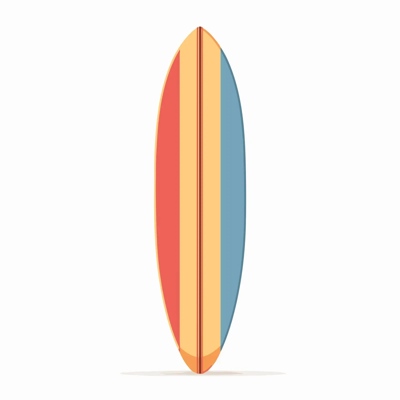 Minimal Surfboard Icon — free download from Dotvec