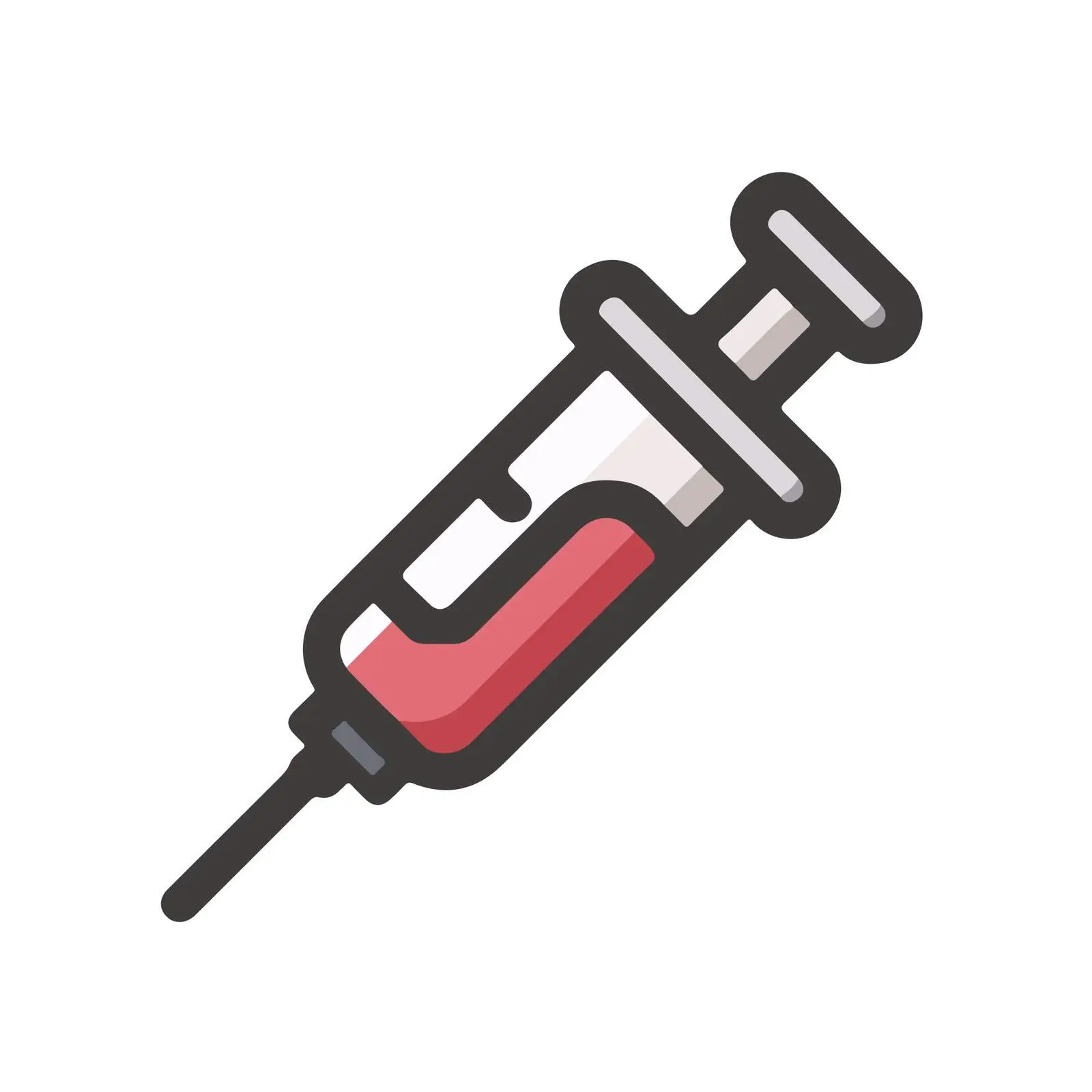 Simple Syringe Icon Design — free download from Dotvec