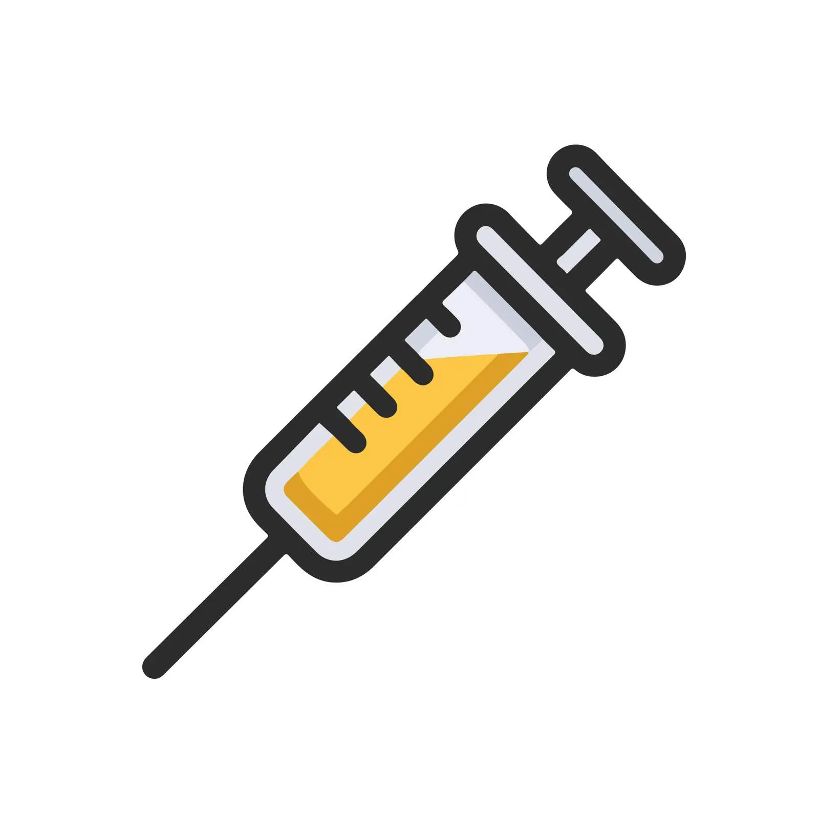 Medical Syringe Icon — free download from Dotvec