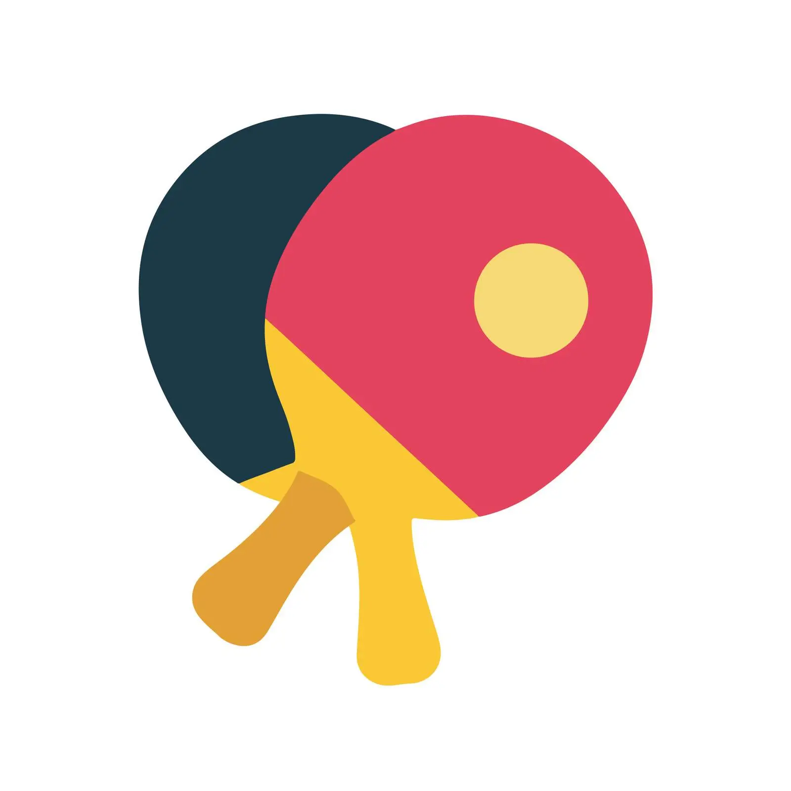 Table Tennis Paddle Icon — free download from Dotvec