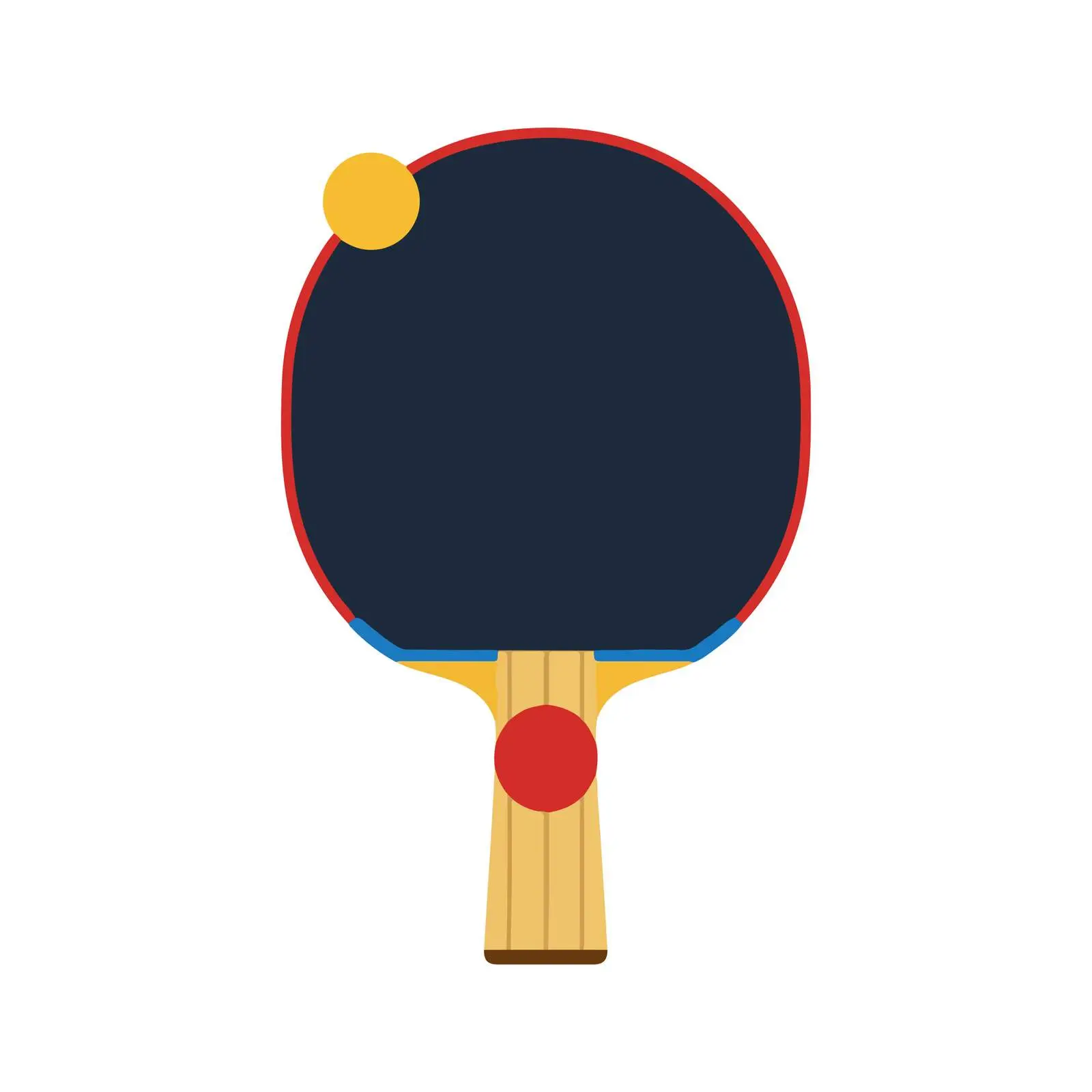 Table Tennis Paddle Icon — free download from Dotvec