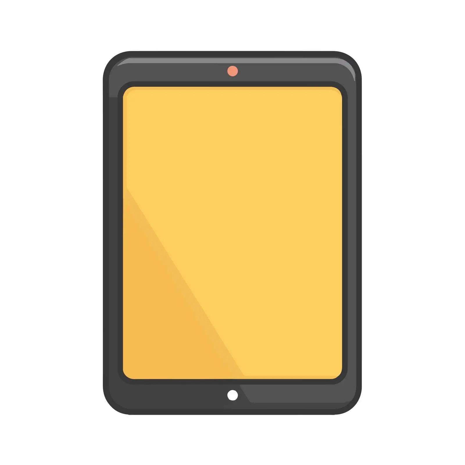 Tablet Icon in Flat Vector Style — free download from Dotvec