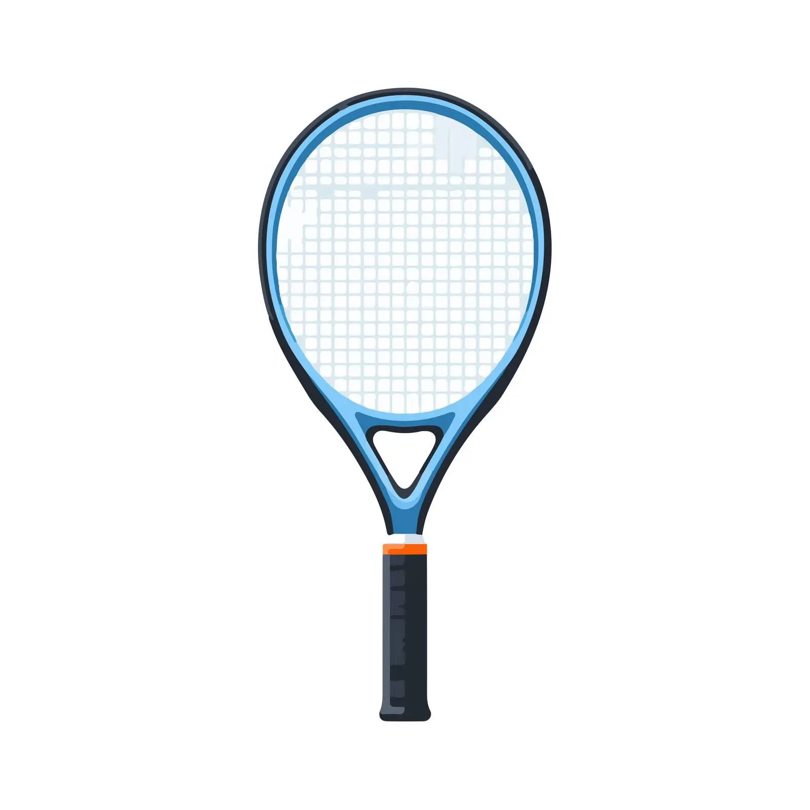 Tennis Racket Flat Vector Icon — free download from Dotvec