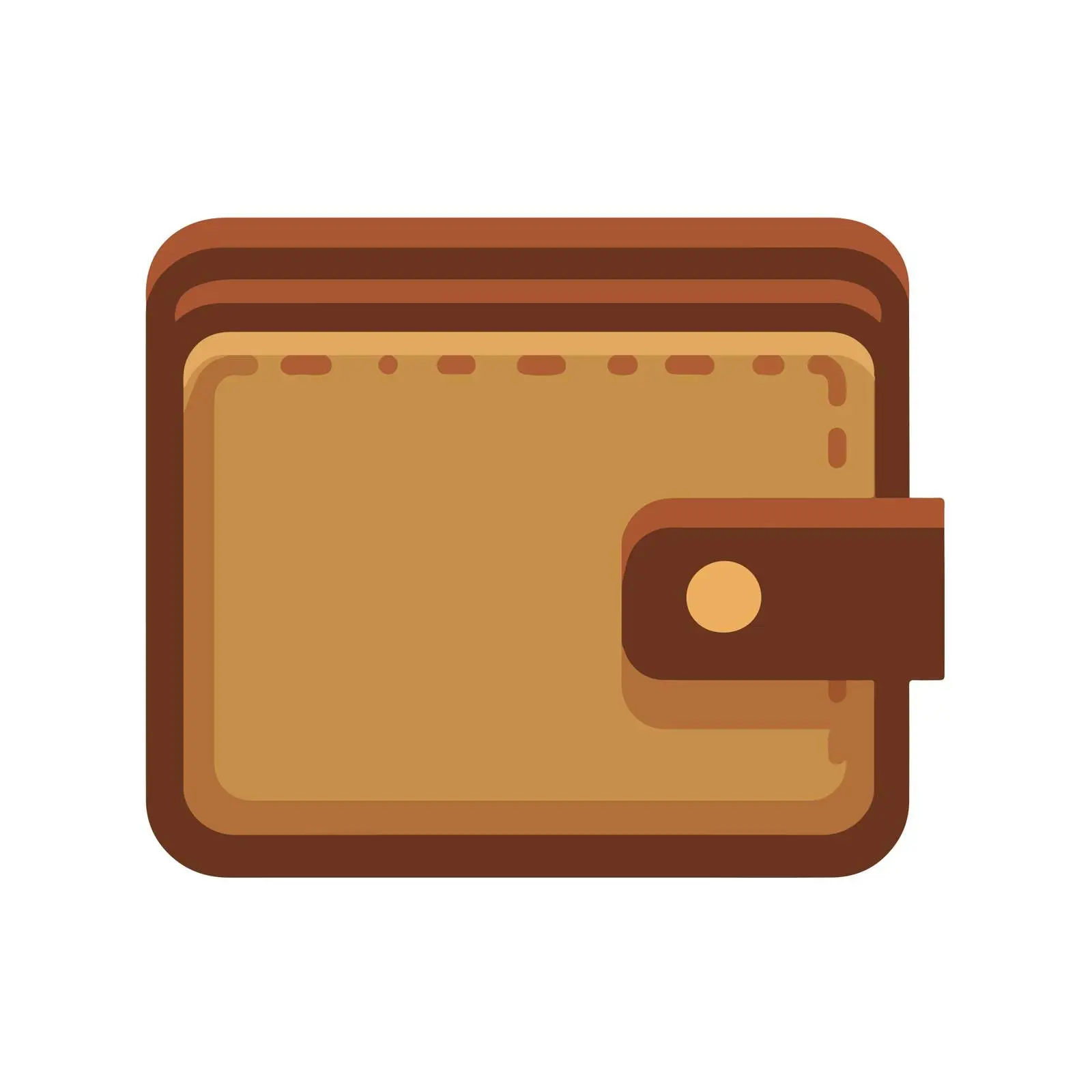 Wallet Icon Flat Vector Style — free download from Dotvec