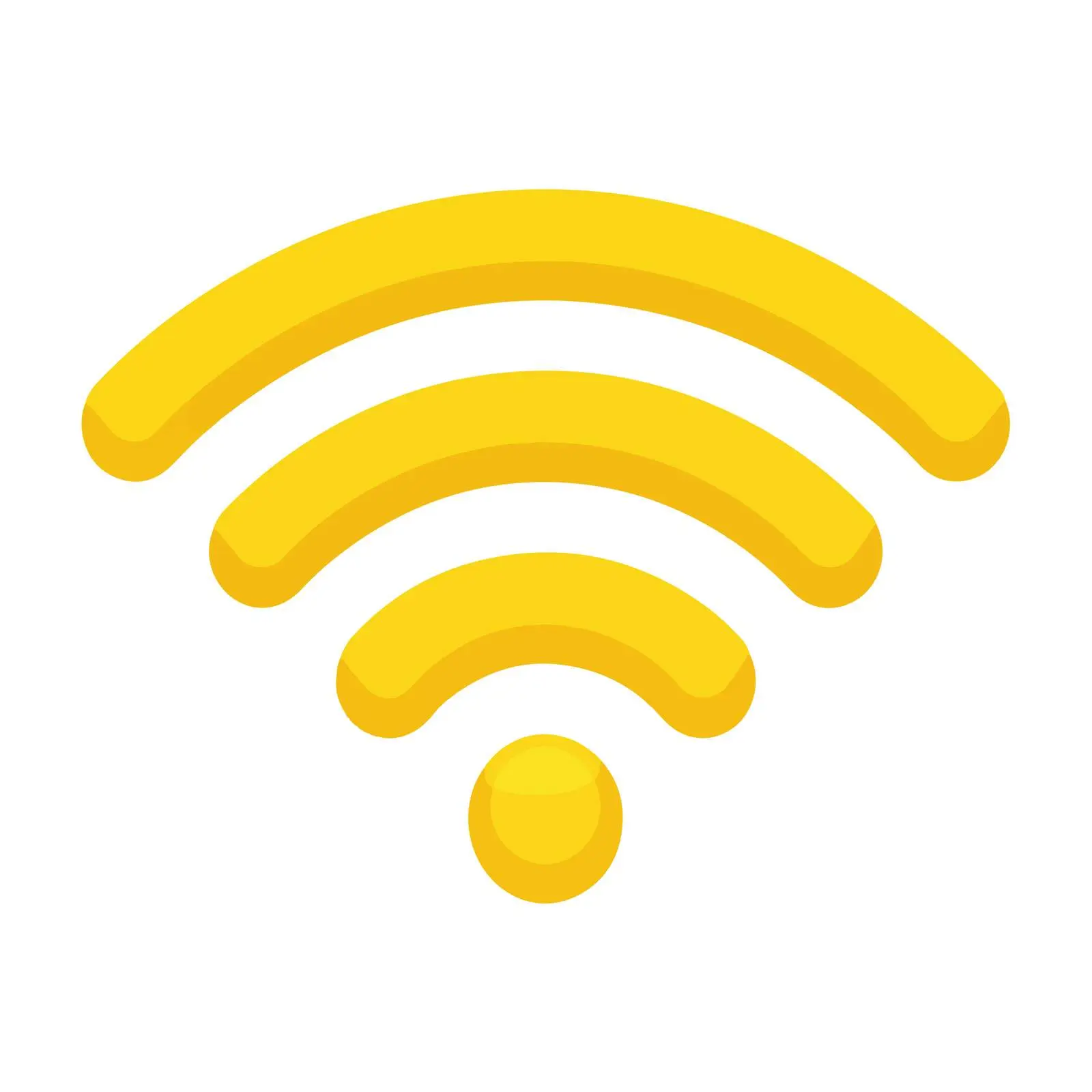 WiFi Signal Flat Vector Icon — free download from Dotvec