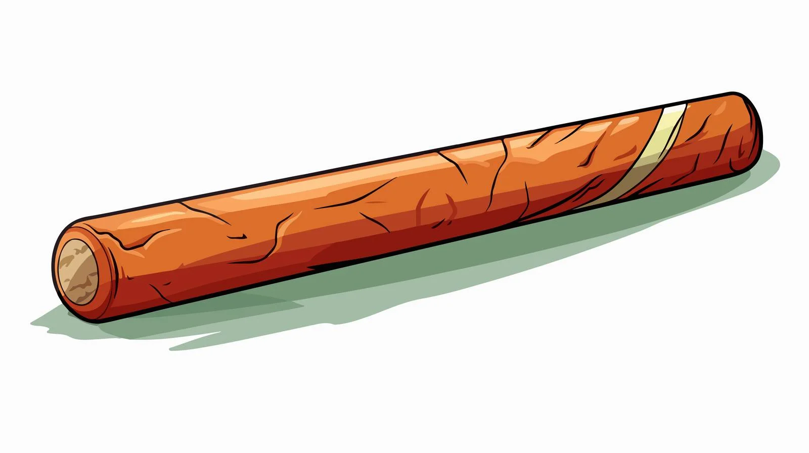 Cartoon Cigarette Illustration for Stock Use — free download from Dotvec
