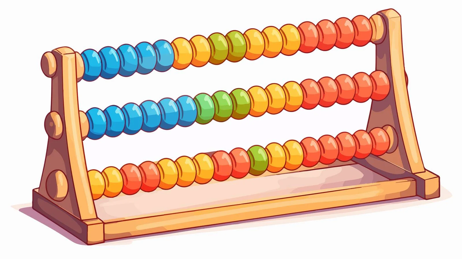 Vintage Abacus Stock Illustration — free download from Dotvec