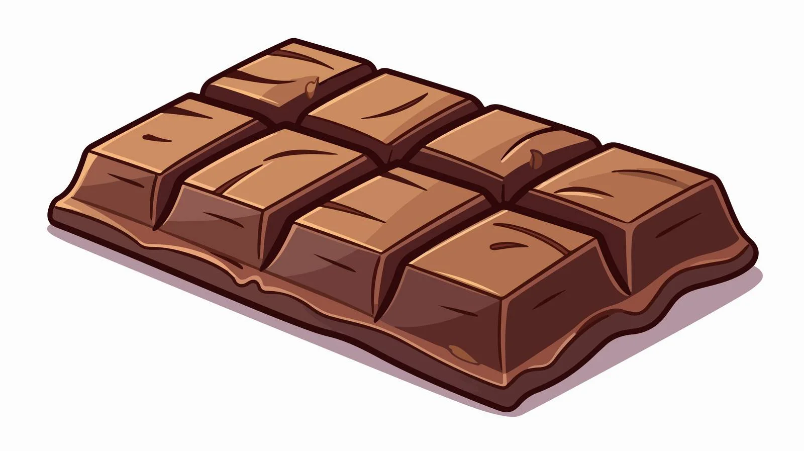 Sweet Chocolate Bar Illustration — free download from Dotvec