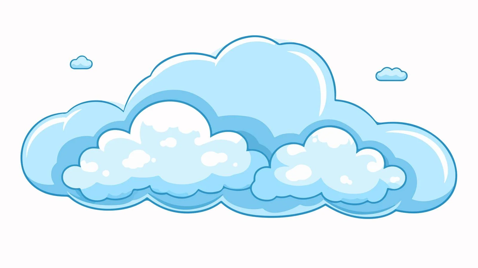 Cartoon Cloud Stock Illustration — free download from Dotvec