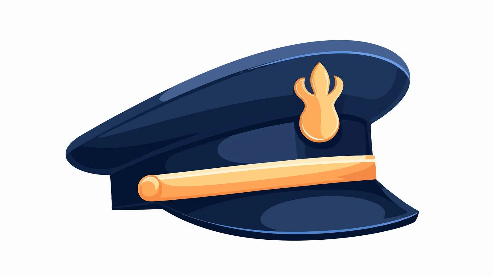 Nautical Sailor Hat Vector Illustration — free download from Dotvec
