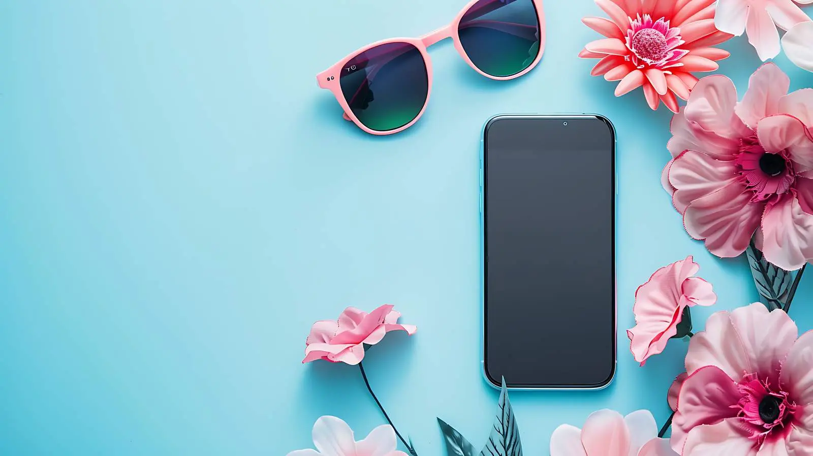 Aesthetic Women's Fashion Flatlay Composition — free download from Dotvec