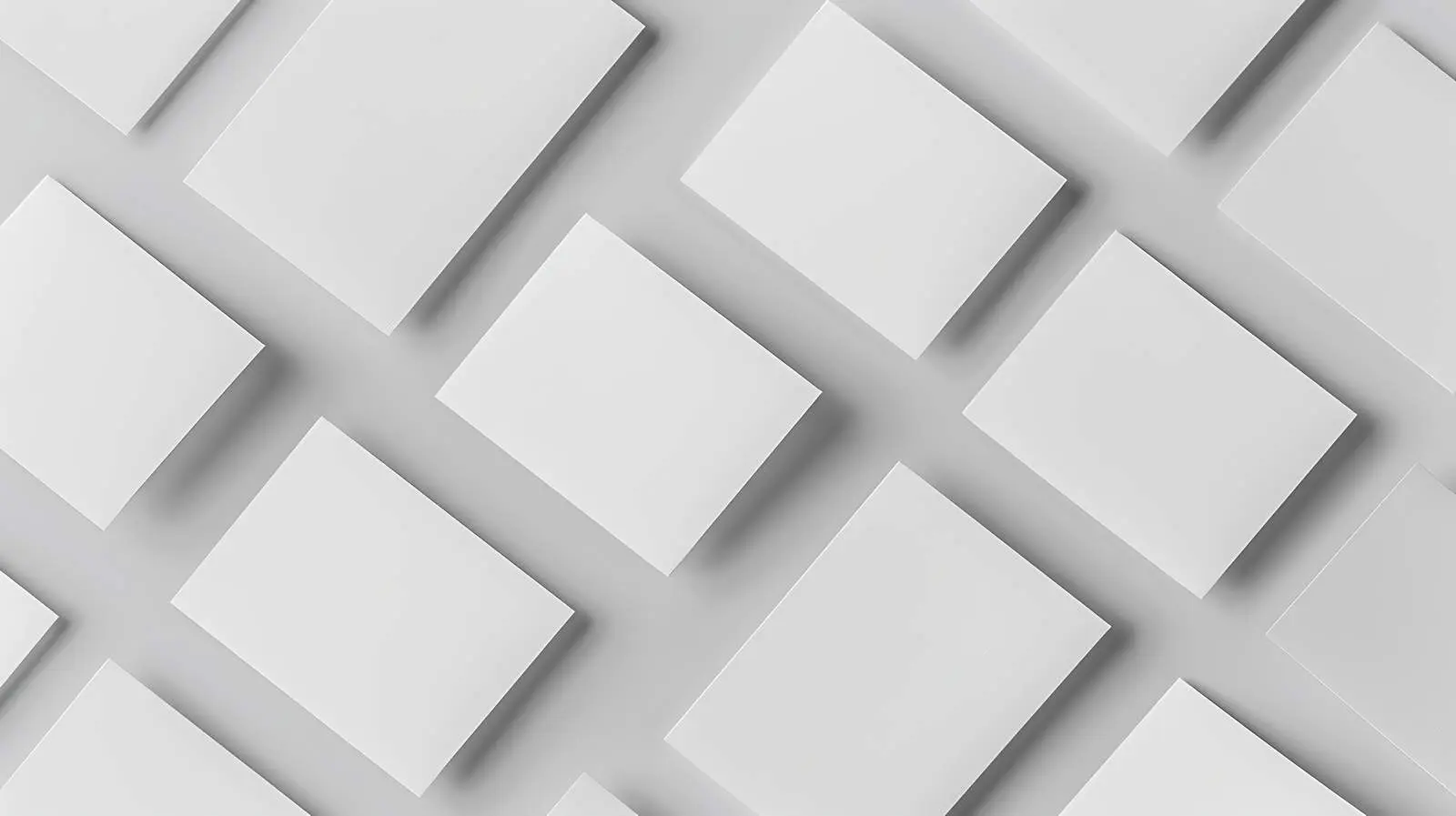 Flatlay of Blank Paper Cards with Palm Leaf — free download from Dotvec