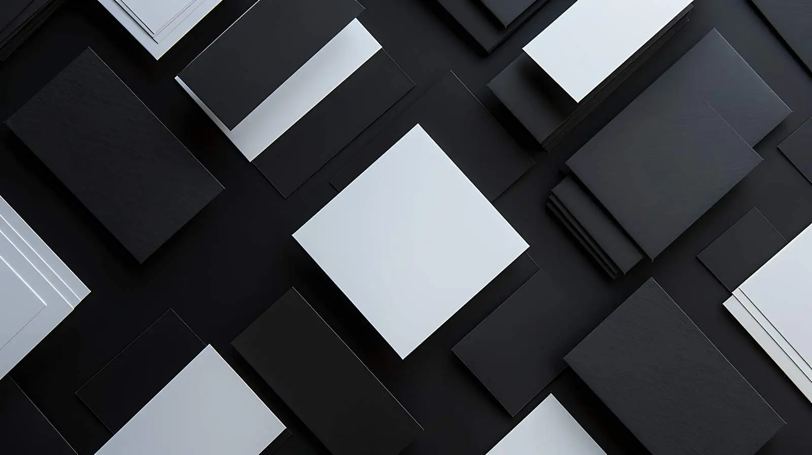 Flatlay of Blank Business Paper Cards — free download from Dotvec