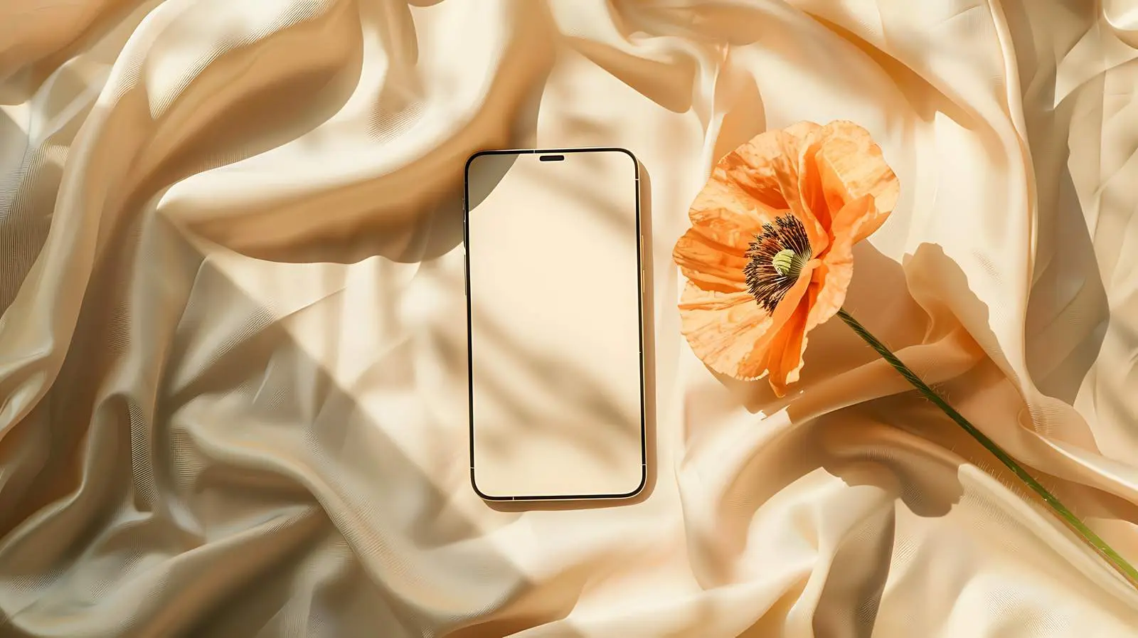 Mobile Phone on Straw Hat with Sunglasses Flatlay – free beach image from Dotvec